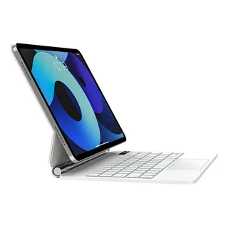 Teclado+trackpad Para iPad De 10a Geração 2022 Cor Branco