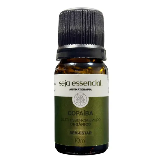 Óleo Essencial De Copaíba 100% Puro E Natural 10ml