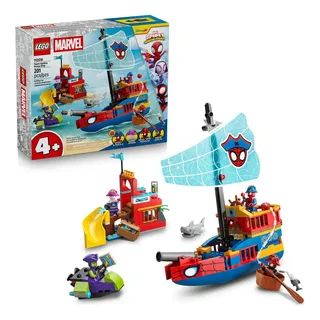 LEGO Marvel - Navio Pirata da Equipe Spidey - 201 Peças - 11208