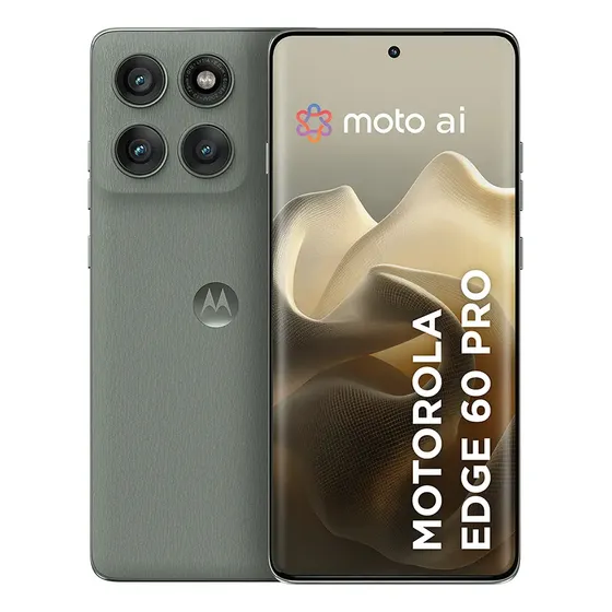 Motorola Edge 60 Pro 256 GB + 8 GB de RAM Cinza Cinza