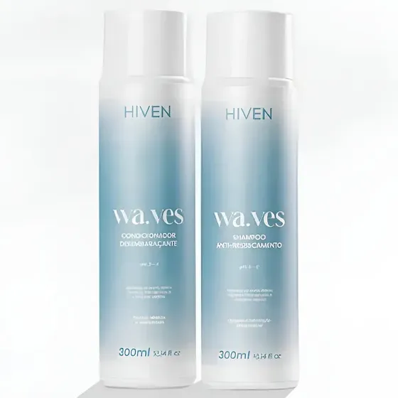 Kit Waves: Shampoo Anti-ressecamento + Condicionador 300ml