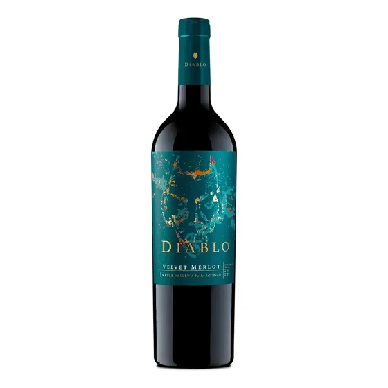 Vinho Concha Y Toro Diablo Velvet Merlot Chileno Tinto 750ml