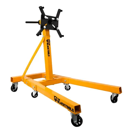 Suporte Cavalete Para Motores Universal Móvel Linha Pesada Dobrável Capacidade De 900 Kg TSM40 The Black Tools