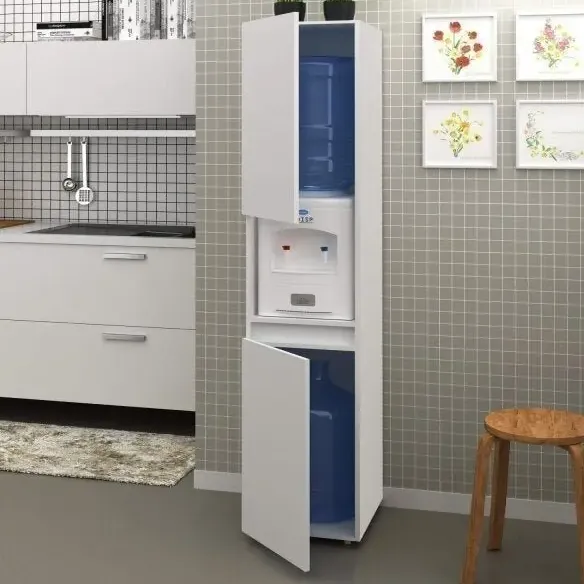 Balcão Para Cozinha 2 Portas Bl3312 Espresso Móveis J Branco