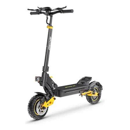 Scooter Elétrica 2400w Dual Motor iEnyrid Preto Dourado Patinete Elétrico