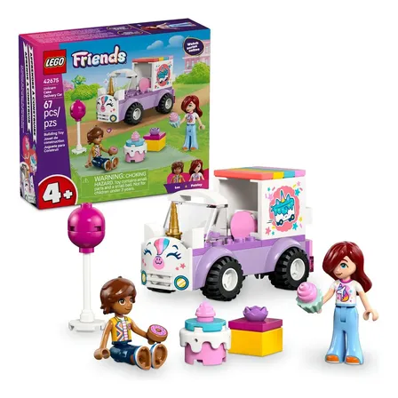 LEGO Friends Carro-unicórnio de Entregas de Bolo 42675