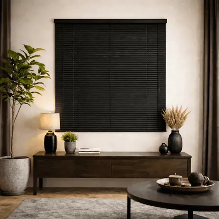 Persiana Cortina Pvc 120x130 Sala Quarto Horizontal Blackout Preto
