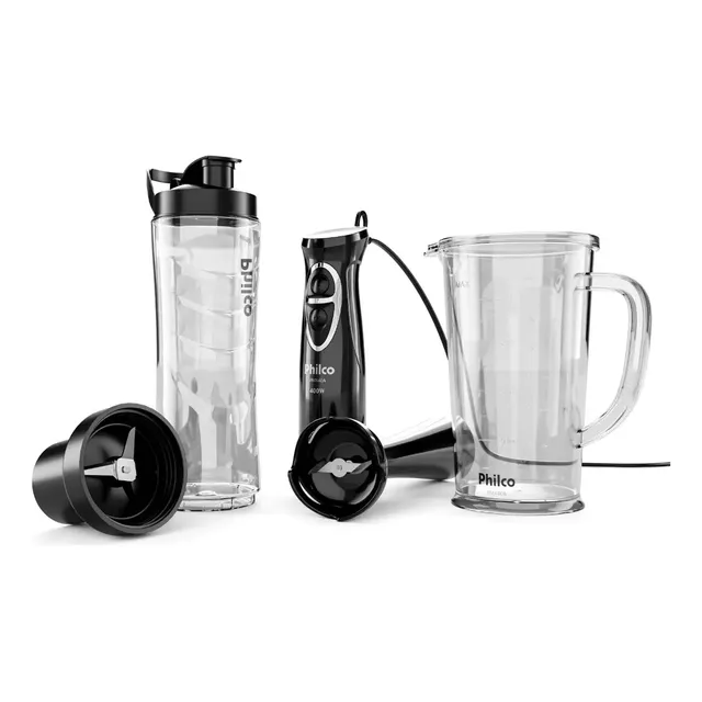 Mixer e Blender Philco PMX40A 2 em 1 400W Inox 220V