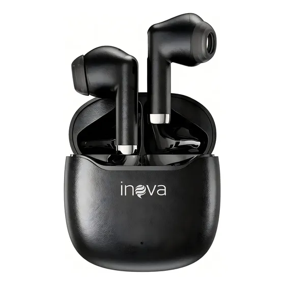 Fone De Ouvido Sem Fio Bluetooth Tws Com Cancelamento De Ruido, Bluetooth 6.0 Bateria De 15 Horas De Duração, 100h Em Standby, Fones Com Conexão Rápid, Para Academia, Corrida, Treinos Pro, Inova