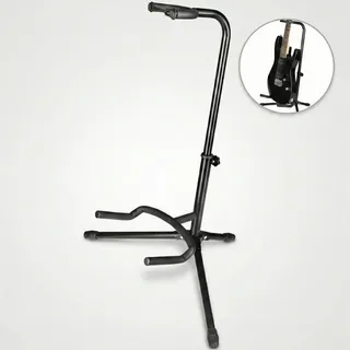 Suporte Para Violão Guitarra Baixo De Chão Voik Scv-310 Preto