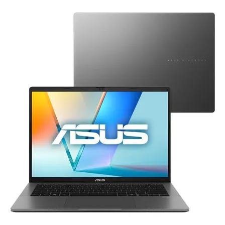 Notebook Asus Vivobook S14 S3407va Intel Core Ultra 7 255h 16gb Ram 512gb Ssd Linux Keepos Tela 14 Led Fhd Gray - Ly121 Matte Gray