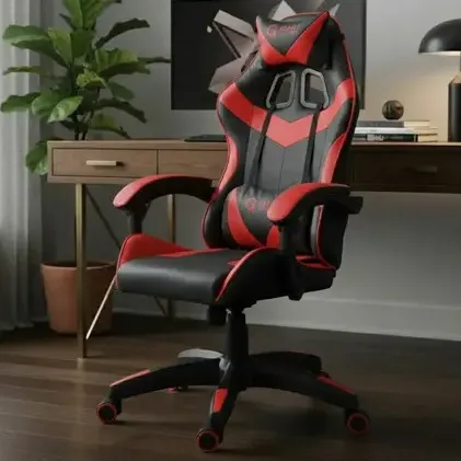 Cadeira de Escritório Gamer Giant Innovation Ergonômica com Apoio de Braços Ajustável