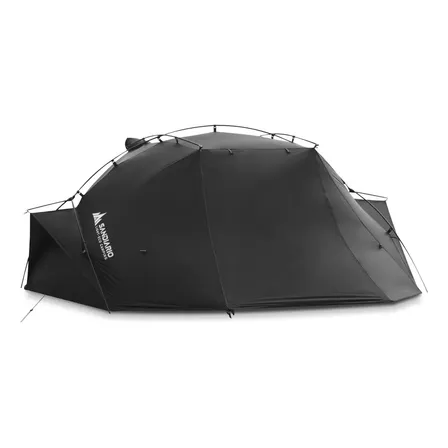 Tenda Preta De Estrutura Cruzada Sandiario MH2P Para 2 Pessoas Preto