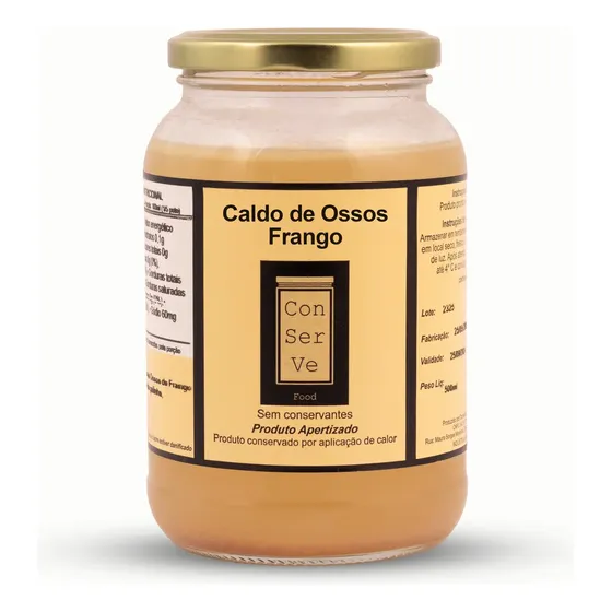Caldo De Ossos De Frango