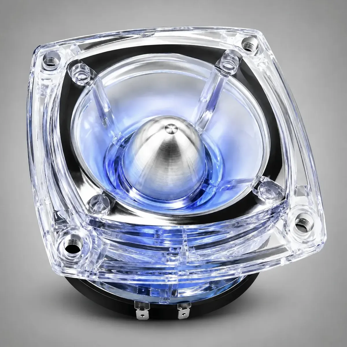 Super Tweeter Tuiter St330 Poly 100w Rms 8ohms Led Potente Branco