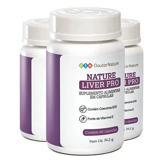 Nature Liver Pro (3 Potes) Sem Sabor