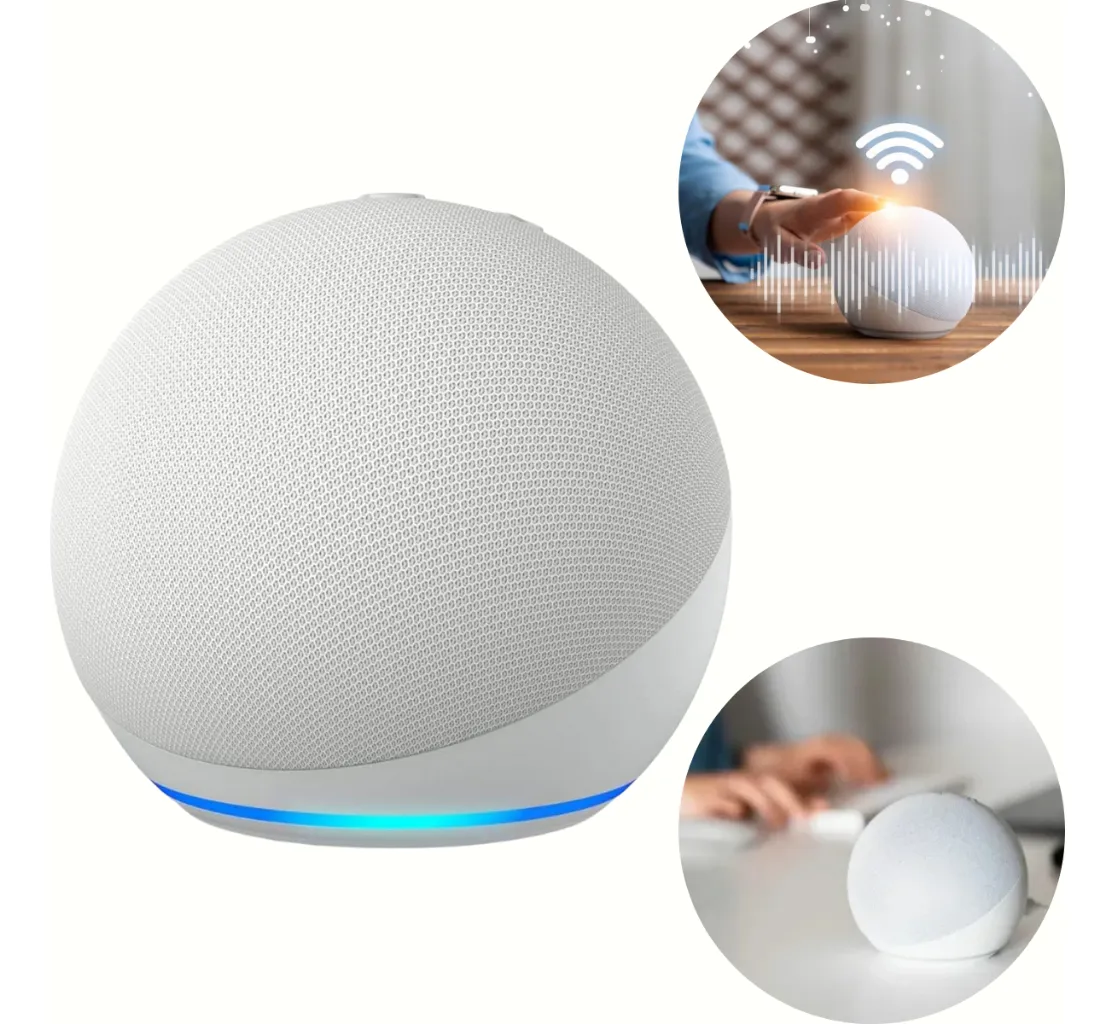 Alexa Echo Dot 5 Assistente Virtual Inteligente Alto-falante Branco