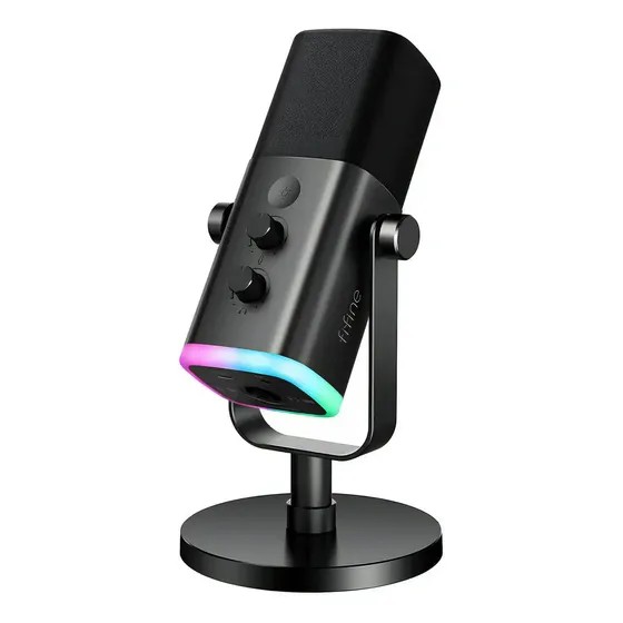 Microfone Dinâmico FIFINE AM8 para Streaming e Podcast com USB e XLR