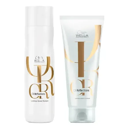 Kit Wella Profissional Oil Reflections - Shampoo 250ml + Condicionador 200ml