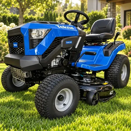 Trator Cortador De Grama A Gasolina 19,5hp Corte 107cm Tekna