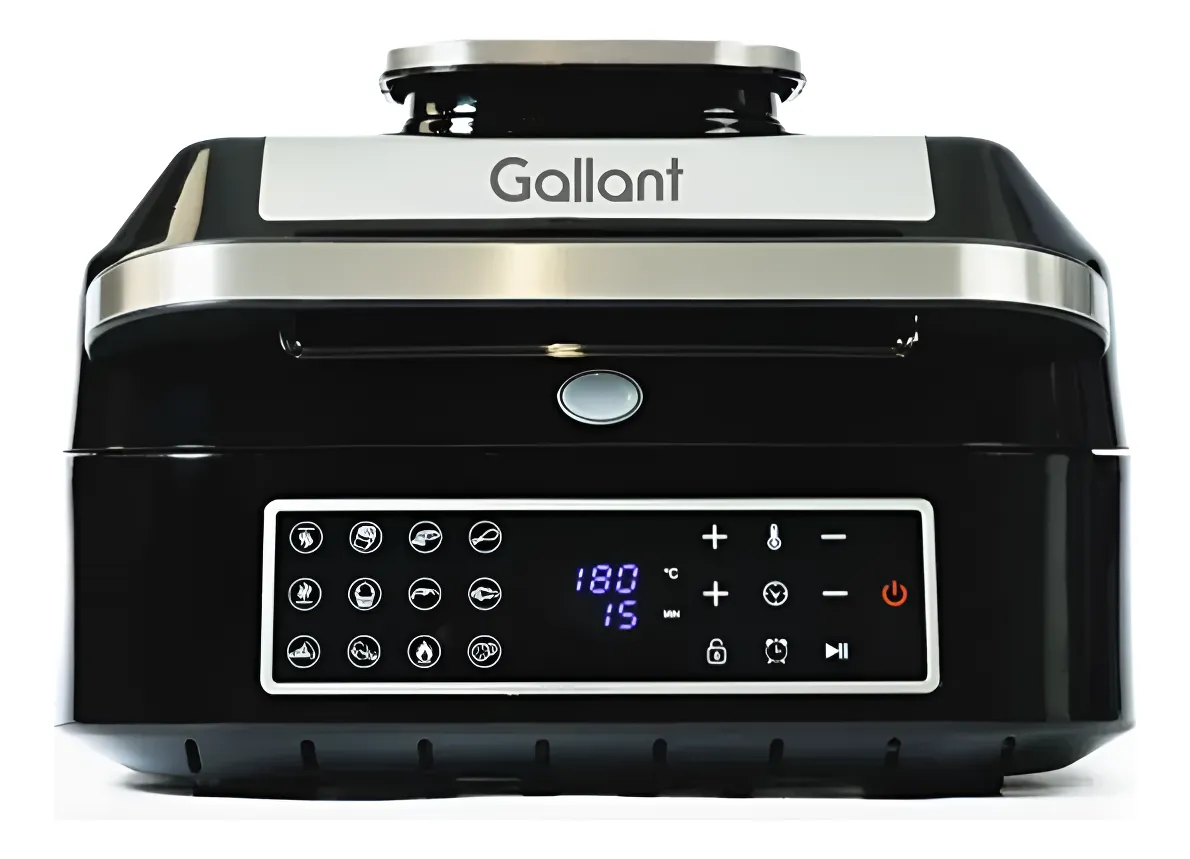 Air Fryer Barbecue Gallant 6,5l One-touch Gfe06 220v Preto 220v