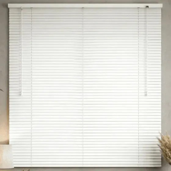 Persiana Cortina Pvc 120x130 Sala Quarto Horizontal Blackout Branco