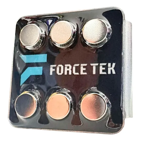 Suporte De Celular Aço Magnético Imã Moto Bike - Force Tek Preto
