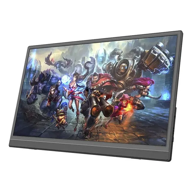 Monitor Portatil 15,6pol Ips Jsc Ioway Preto