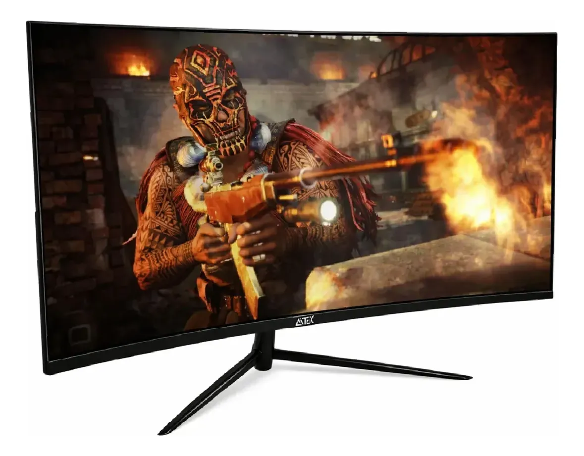 Monitor Curvo Gaming 27 Full Hd 120hz 1ms Hdmi- Preto 127/220v