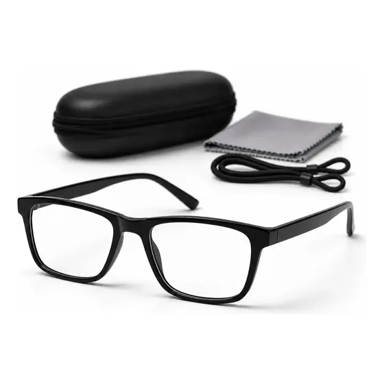 Oculos De Leitura Descanso De +0.50 Ate +4.00 Com Estojo e Brinde Grau 0.75