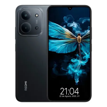 Smartphone Redmi 15c 256gb Dual Sim 4gb Ram+4gb Virtual Preto