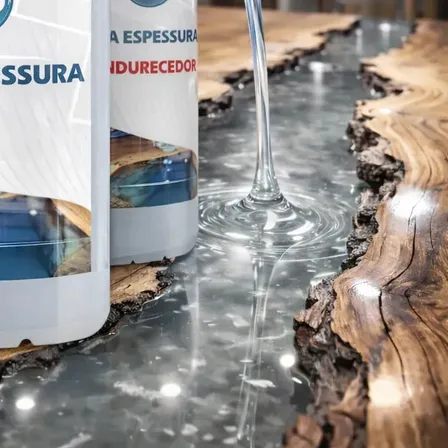 Resina Epóxi Ag Para Madeiras De 5kg (alta Espessura)