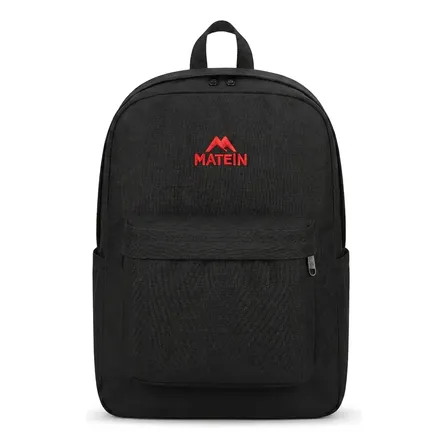 Mochila Feminina Masculina Escolar Grande Notebook 15.6 Polegadas Reforcada Impermeavel Viagem Executiva Trabalho Matein Preta Preto