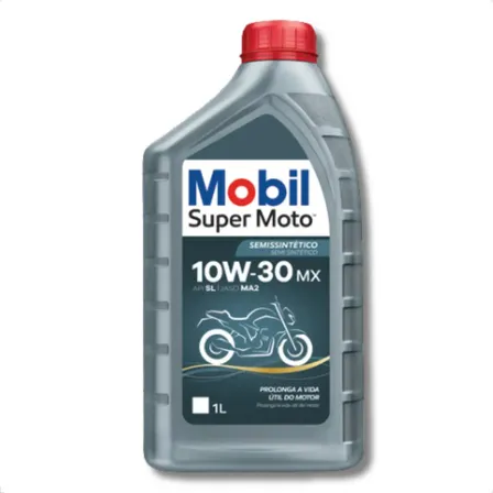 Mobil Óleo Super Moto 10w30 1 Litro Semi Sintetico 4t Mx