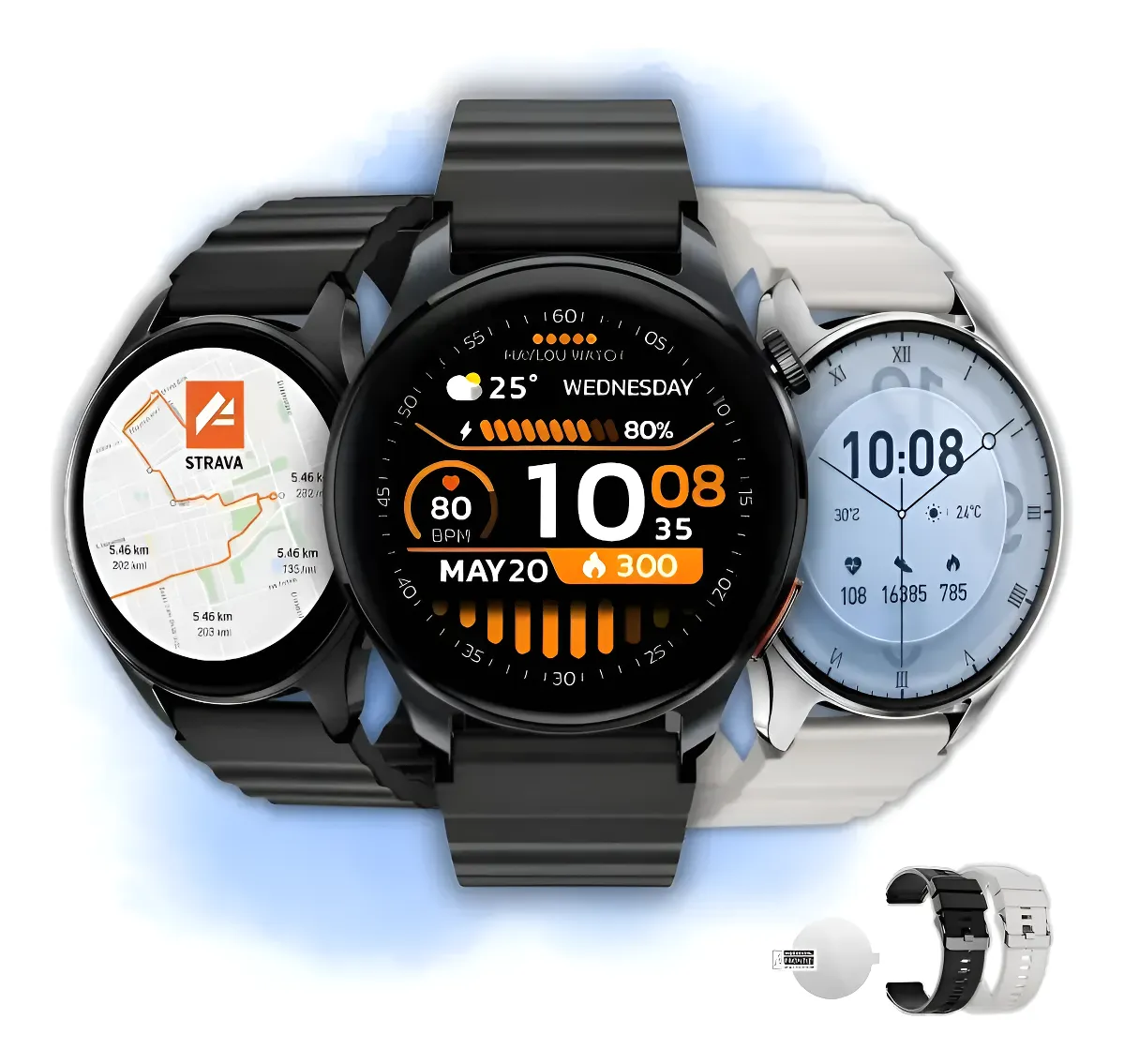 Relógio Smartwatch Haylou Watch 4s Tela Amoled De 1.43 Gps