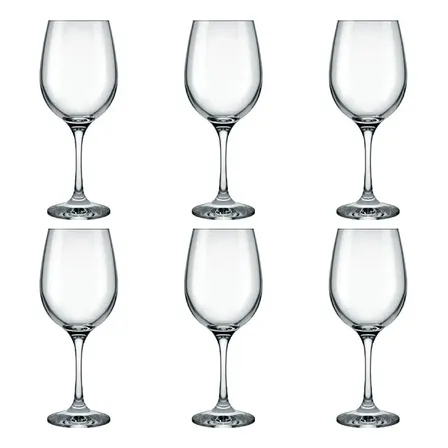 Conjunto De Taças Para Vinho Nadir Barone 600 Ml 6 Peças