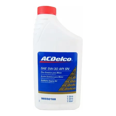 Oleo De Motor 5w30 Acdelco Sintético Api Sq 98550168 1lt