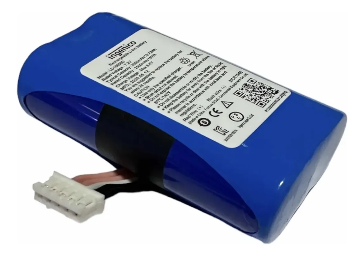 B-a_teria Ld18650d - Maquininha Cartão Ingenico A8 Stone