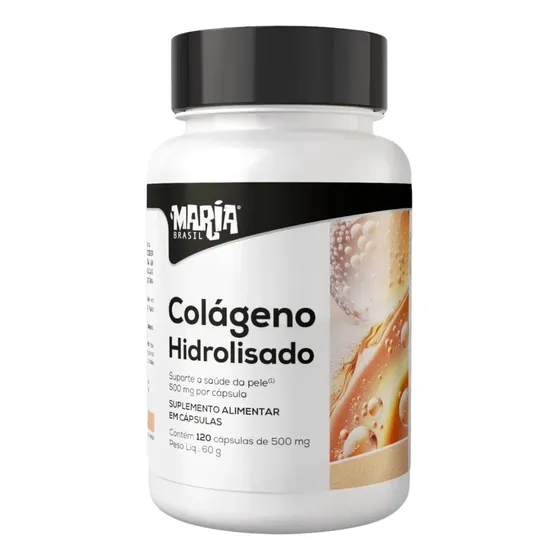 Colágeno Hidrolisado 120 Cápsulas De 500 Mg - Natuyou Sem Sabor