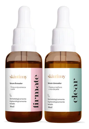 Kit Firmador E Clareador Íntimo Skintimy