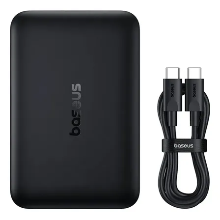 Carregador Powerbank P/ Magsafe Baseus iPhone 22w 10.000mah Preto