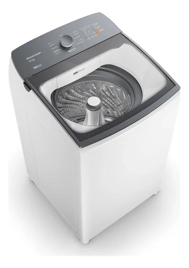 Máquina De Lavar Roupas Brastemp 14 Kg, Branca - 220v 220v Branco