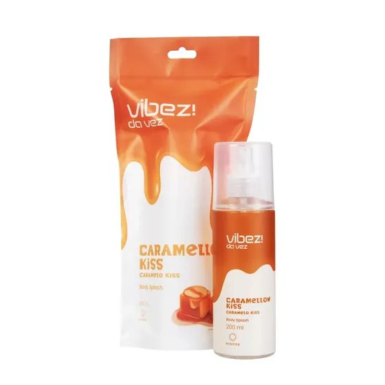 Body Splash Caramello Kiss Vibez Da Vez Hinode 200ml