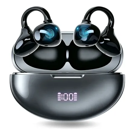 Fone de Ouvido Sem Fio Open-ear Bluetooth JSKJ Q108 para Esporte e Treino com Condução Óssea