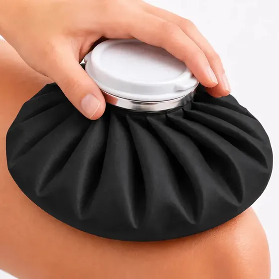 Bolsa Térmica Água Quente E Frio Compressa Dor Lesões Cólica Preto Gurumania