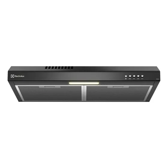 Depurador De Ar Electrolux 60cm Preto Alto Poder De Sucção, Preto 127v
