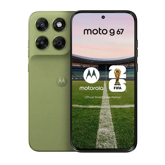 Celular Motorola Moto G67 5g Dual Sim 256gb 8gb Ram - verde limão (Nilo) | Bateria Ip68 5000mah