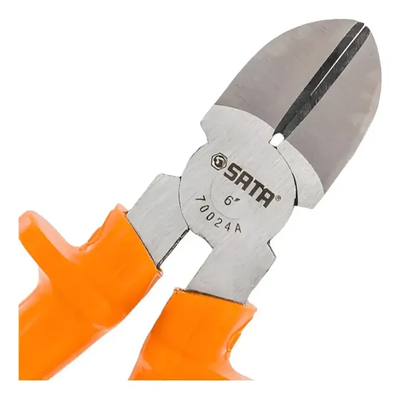 Alicate Corte Diag 6 Isolado 1000v - Sata Laranja-escuro