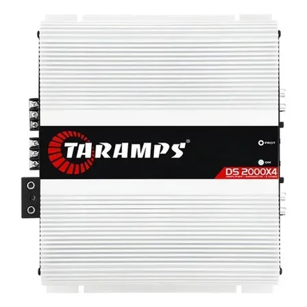 Modulo Potencia 2000w Taramps Ds2000x4 Mais Vendido 2 Ohms Prateado