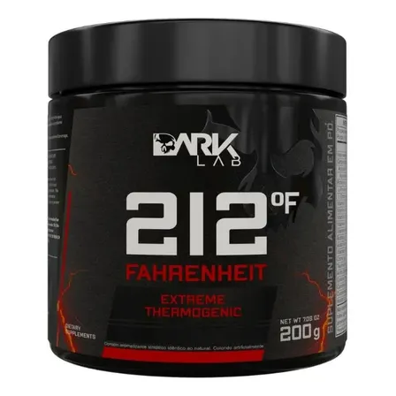 Termogênico 212 Fahrenheit Limão 200g Dark Lab